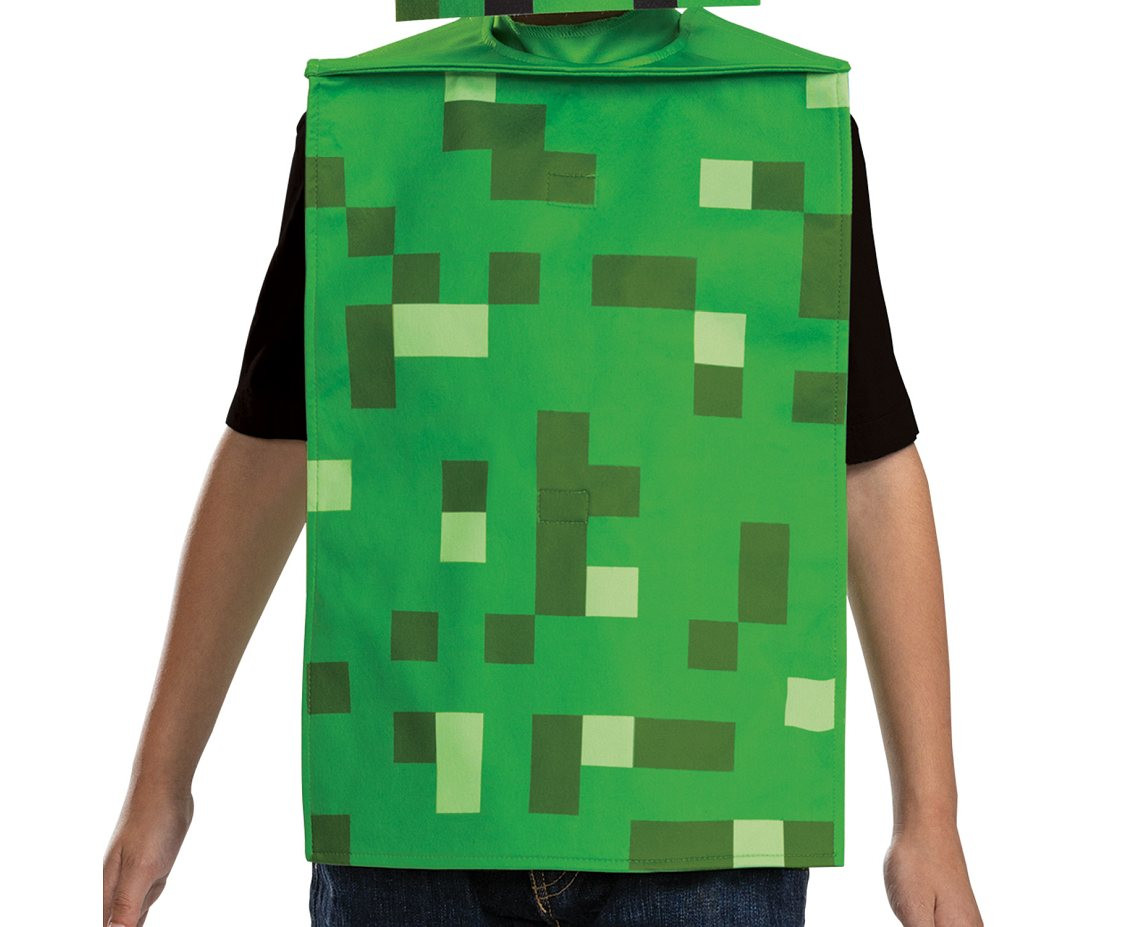 Costume Creeper Essential- Minecraft (license), size. S (4-6 years)